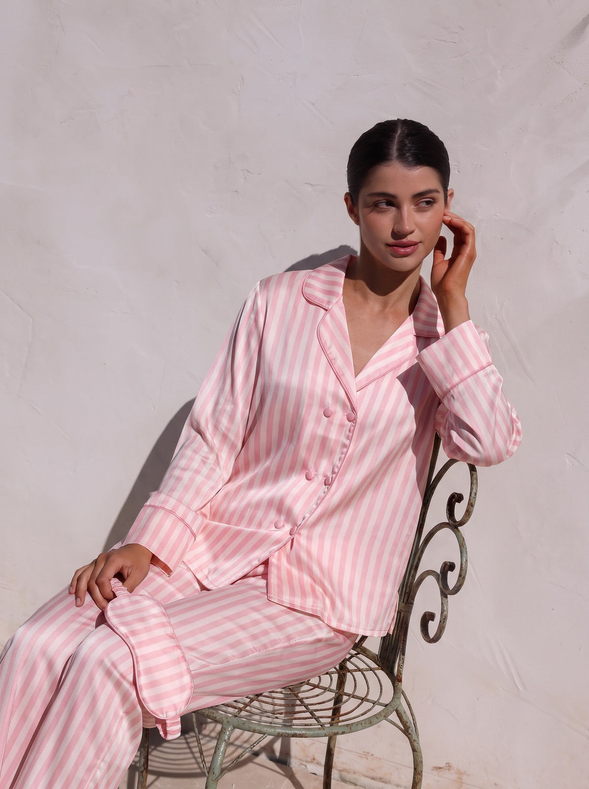 Silky pajama sets by Morning Lace