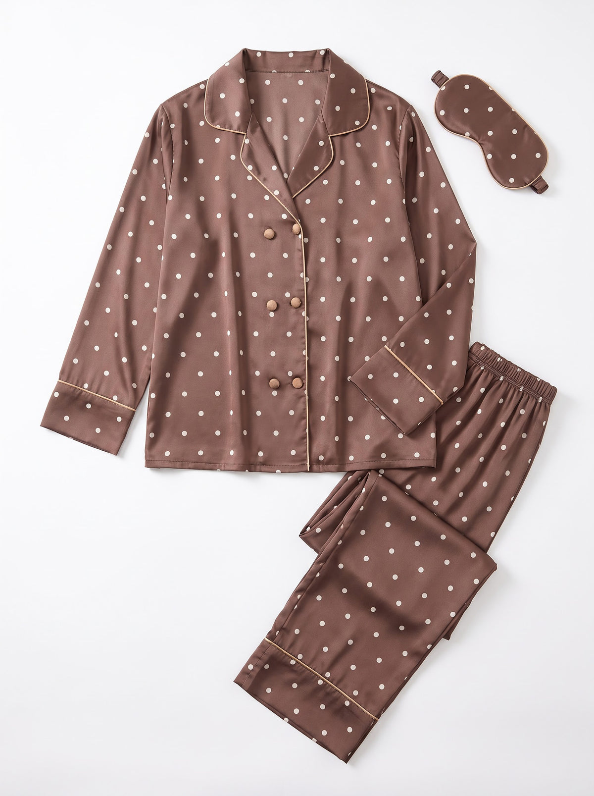 Chocolate Press Pajamas Set
