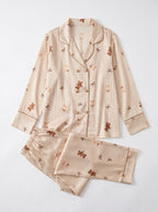 Silk Press Pajamas Set