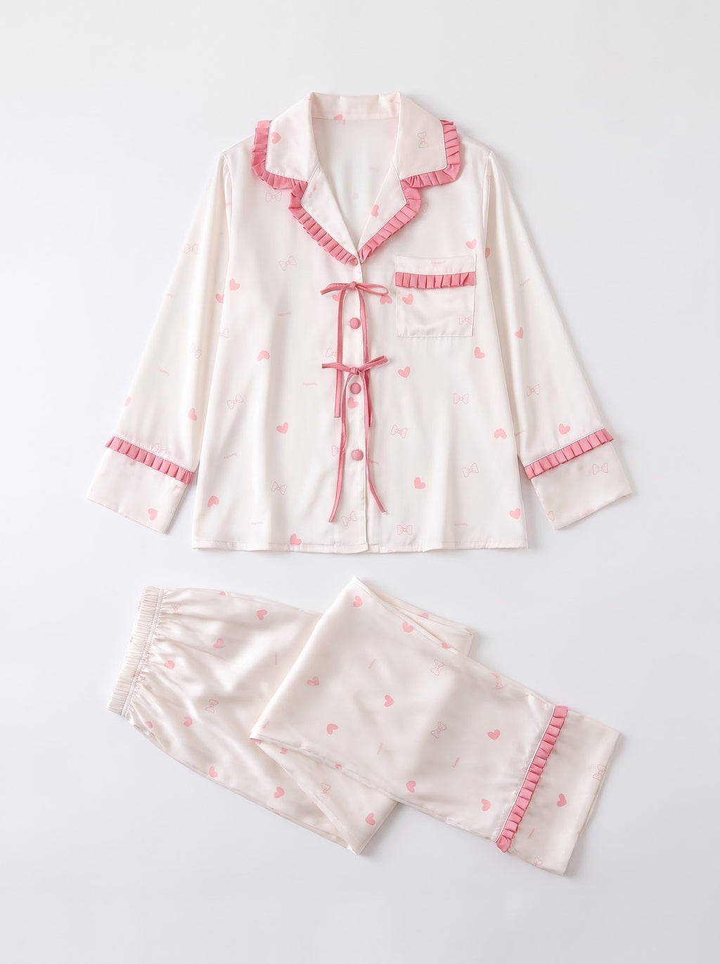 Pink Flow Premium Pajamas Set