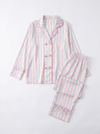 Silk Pink Pajamas Set
