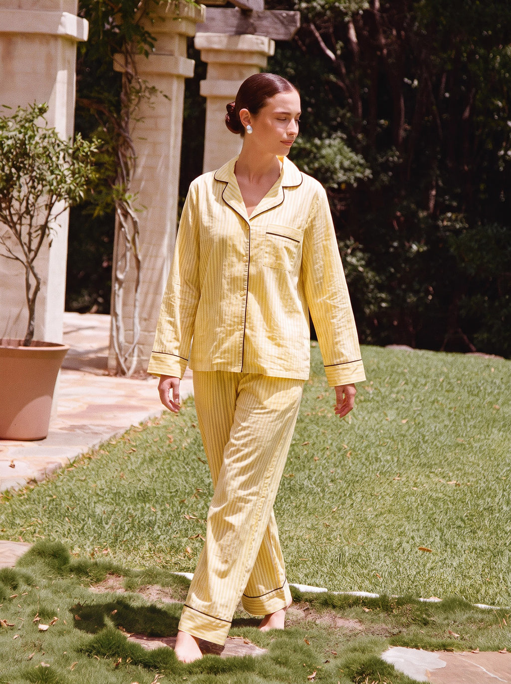 Sophie Yellow Pajamas Set