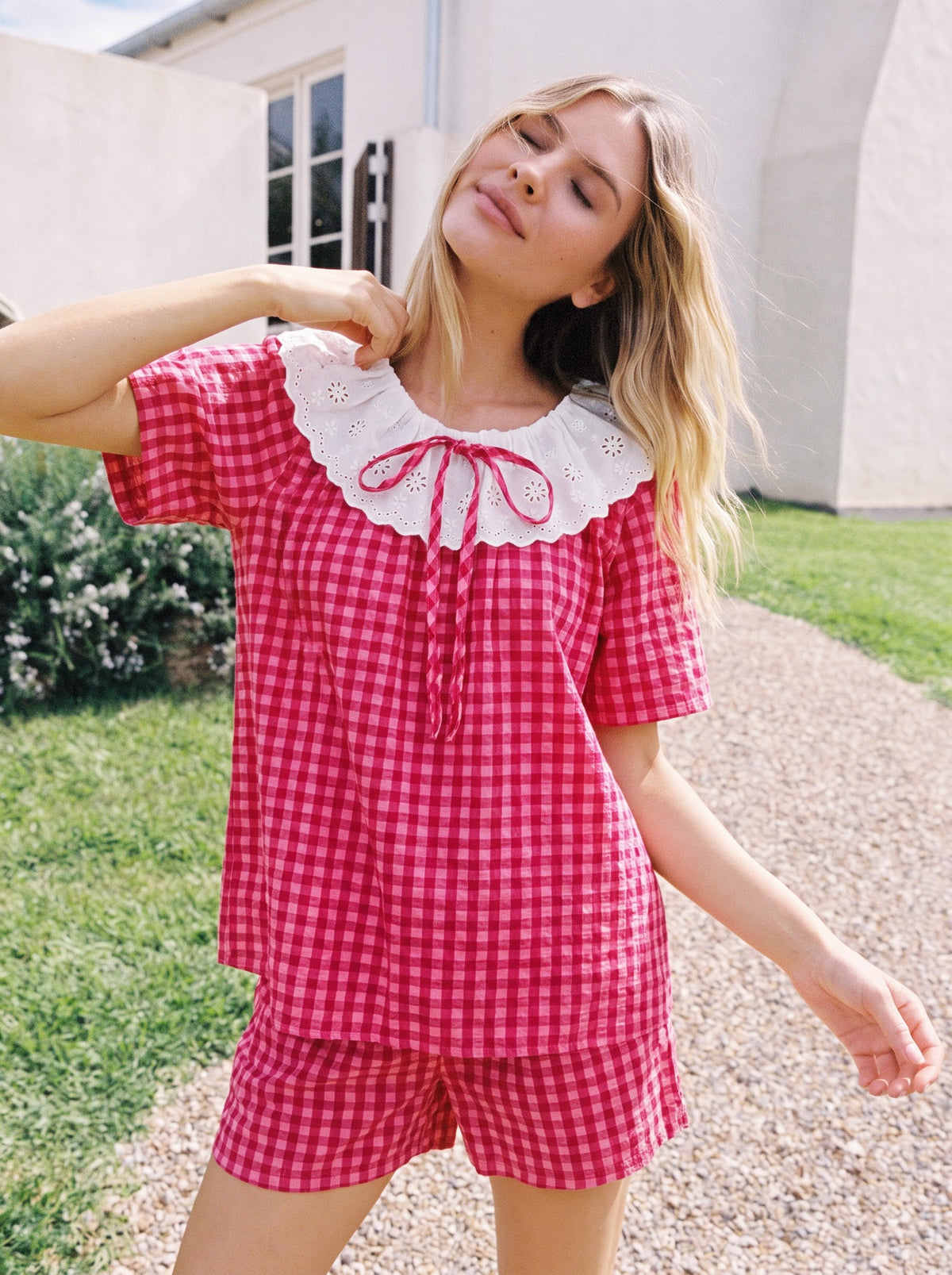 Sophie Pink Pajamas Set
