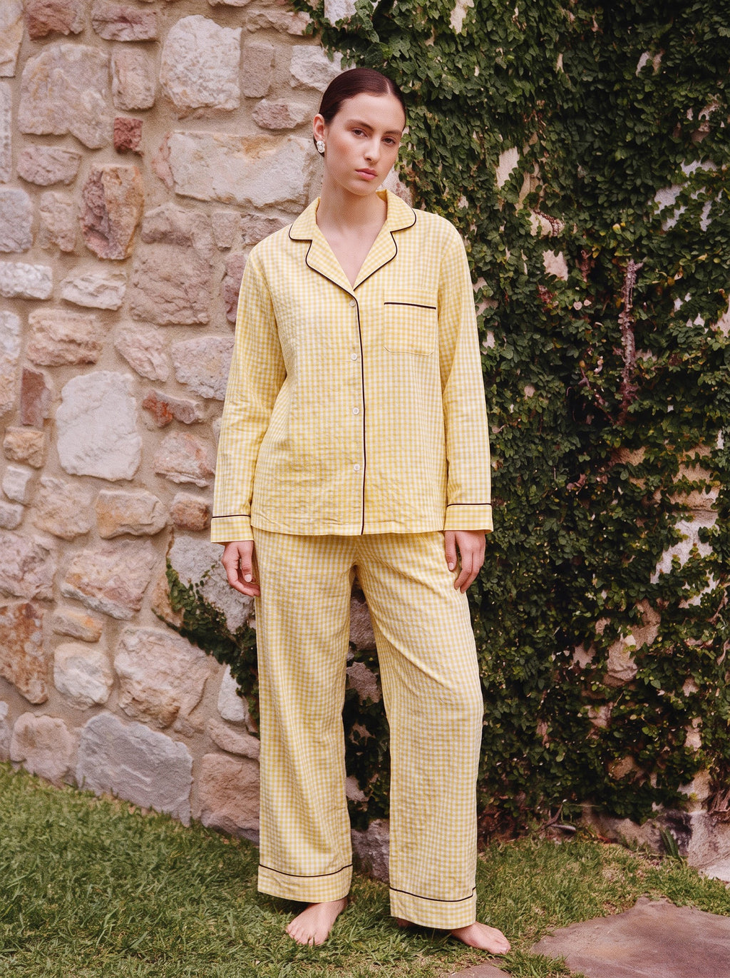 Sophie Yellow Pajamas Set