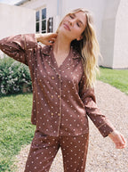 Chocolate Press Pajamas Set