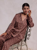 Chocolate Press Pajamas Set