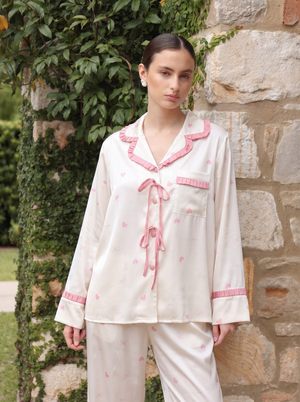 Pink Flow Premium Pajamas Set