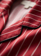 Red Stripe Pajama Set
