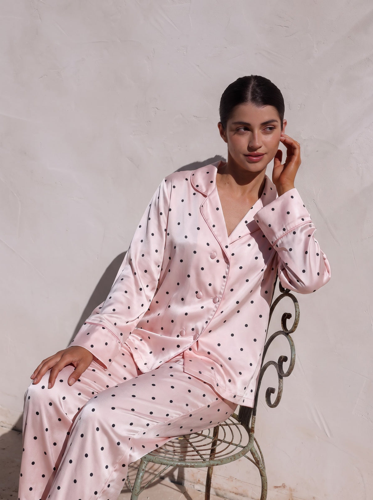 Silk Premium Pajamas Set