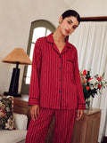 Maroon Pajamas Set