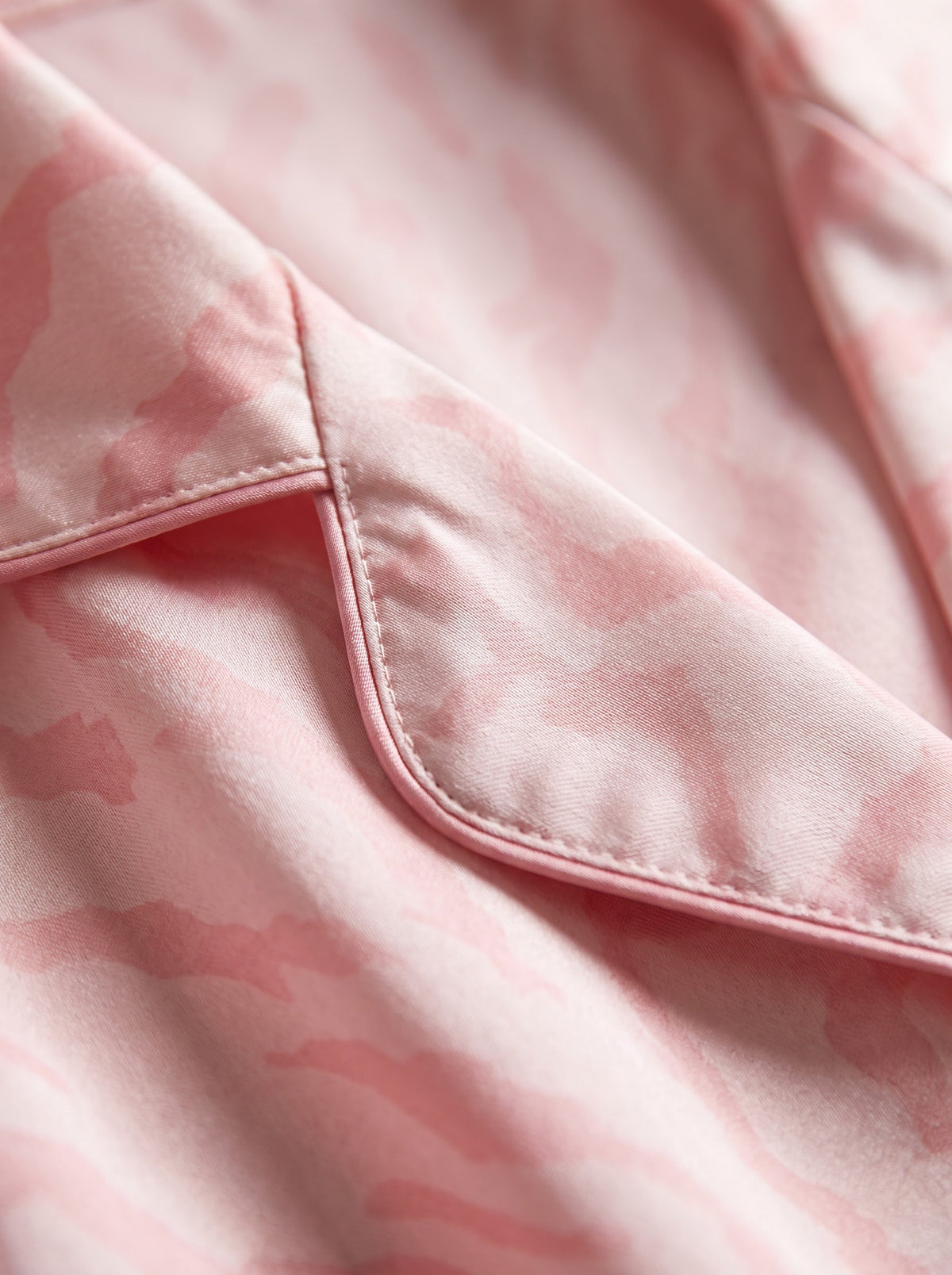 Silk Pink Premium Pajamas Set